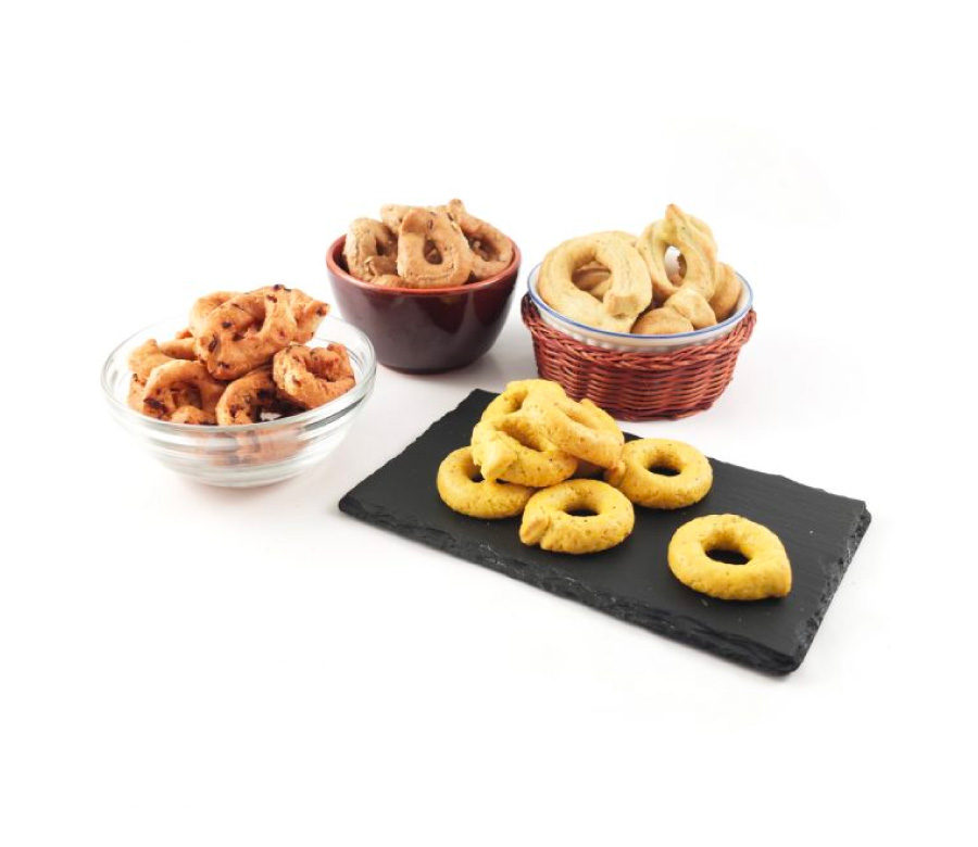 Taralli Artigianali Causio PACCO MISTO max 4 gusti - Primissima Scelta